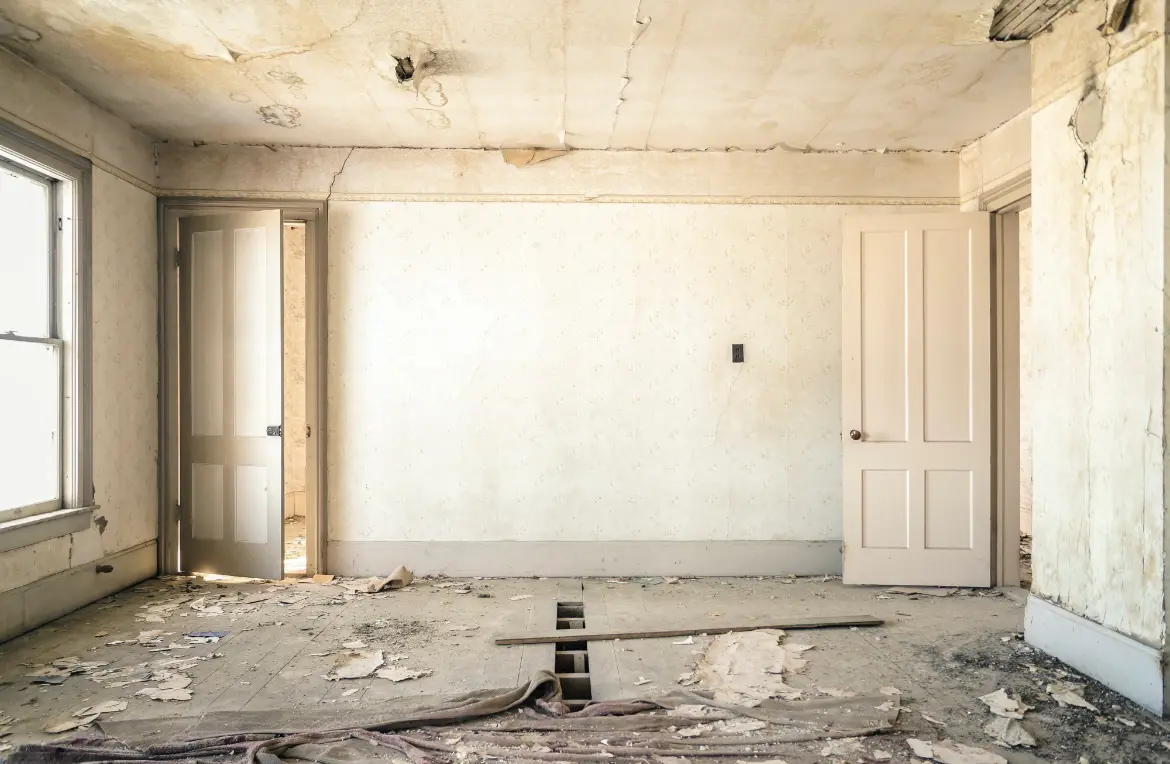 Waste disposal crew managing a cleanout project in Palmerton